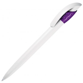 Шариковая ручка Lecce Pen GOLF, бело-фиолетовая