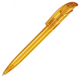 Шариковая ручка Senator Challenger Clear, жёлтая