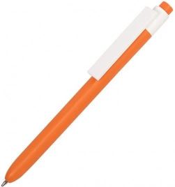 Шариковая ручка Neopen Retro, оранжевая с белым