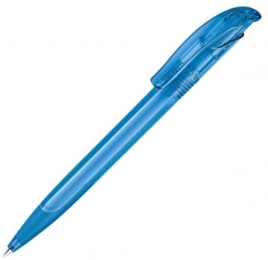 Шариковая ручка Senator Challenger Clear Soft, голубая