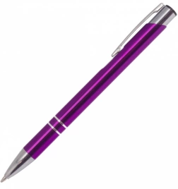 Ручка металлическая шариковая Z-PEN, COSMO, фиолетовая