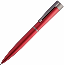 Ручка металлическая шариковая Vivapens GROM TITAN, красная
