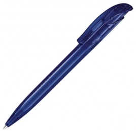 Шариковая ручка Senator Challenger Clear, тёмно-синяя