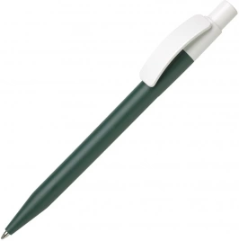 Шариковая ручка MAXEMA PIXEL, темно-зеленая с белым