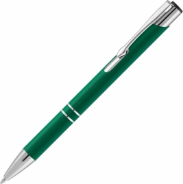 Ручка металлическая шариковая Vivapens KOSKO SOFT, зелёная