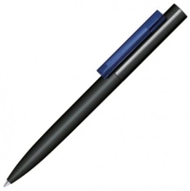Шариковая ручка Senator Headliner Soft Touch, чёрная с синим