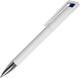 Ручка пластиковая шариковая Z-PEN, GRACIA, белая с синим