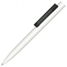 Шариковая ручка Senator Headliner Polished Basic, белая с чёрным