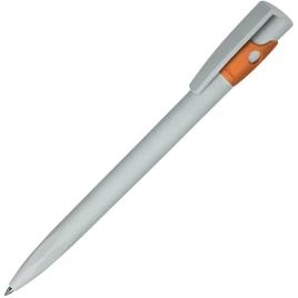 Шариковая ручка Lecce Pen KIKI ECOALLENE, серо-оранжевая