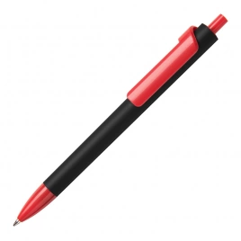 Шариковая ручка Lecce Pen FORTE SOFT BLACK, чёрно-красная