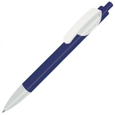 Шариковая ручка Lecce Pen TRIS, синяя с белым фото 1