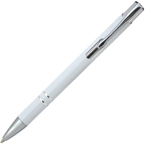 Ручка металлическая шариковая Z-PEN, COSMO, белая фото 2