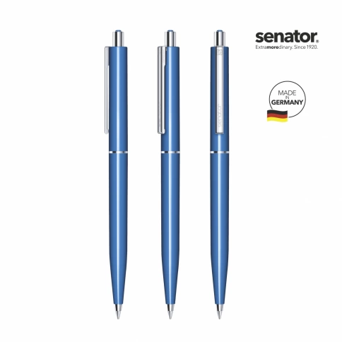 Шариковая ручка Senator Point Polished, синяя фото 2