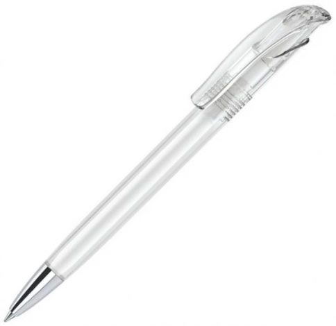 Шариковая ручка Senator Challenger XL Clear, белая фото 1