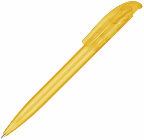 Шариковая ручка Senator Challenger Frosted, жёлтая фото 1