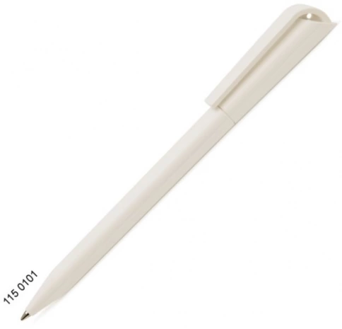 Ручка пластиковая шариковая Grant Prima, белая фото 1