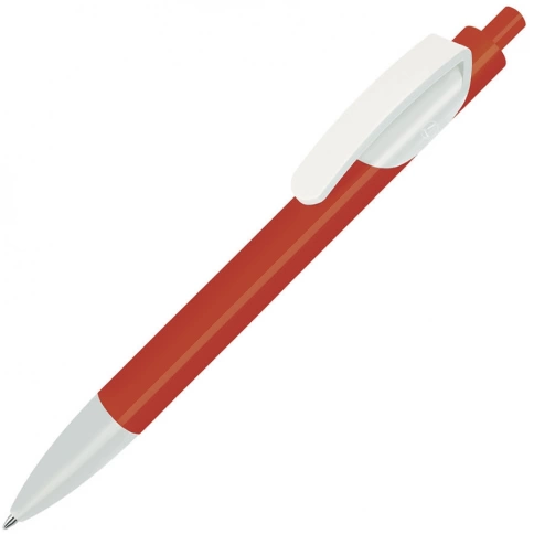 Шариковая ручка Lecce Pen TRIS, красная с белым фото 1