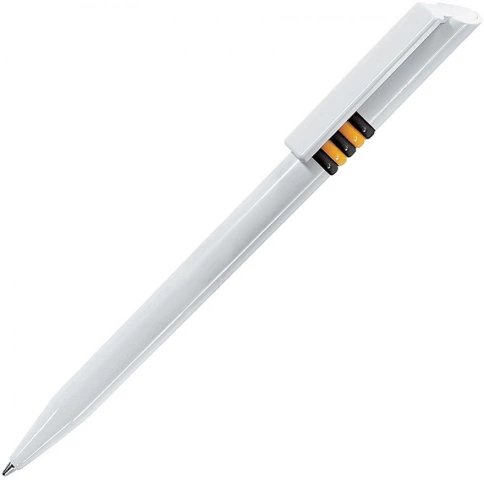 Шариковая ручка Lecce Pen GRIFFE, белая с чёрно-жёлтым фото 1