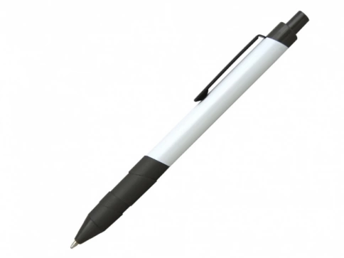 Ручка металлическая шариковая Z-PEN, AGAT, бело-серая фото 1