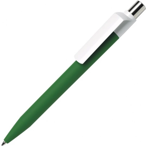 Шариковая ручка MAXEMA DOT, зеленая с белым фото 1
