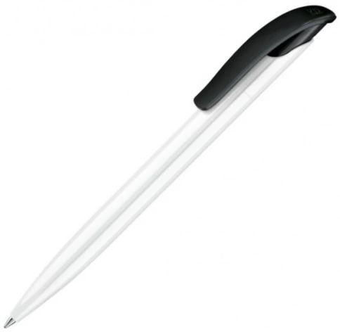 Шариковая ручка Senator Challenger Basic Polished, белая с чёрным фото 1