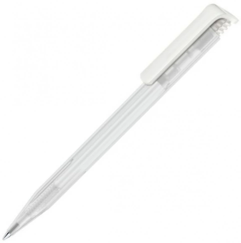 Шариковая ручка Senator Super-Hit Frosted, белая фото 1