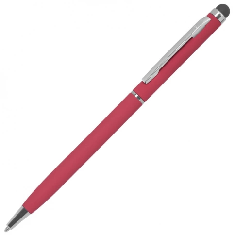 Ручка металлическая шариковая B1 Touchwriter Soft, красная фото 1