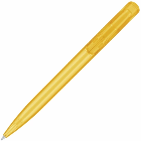 Шариковая ручка Senator Challenger Frosted, жёлтая фото 3