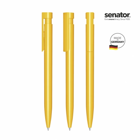 Шариковая ручка Senator Liberty Polished, жёлтая фото 2