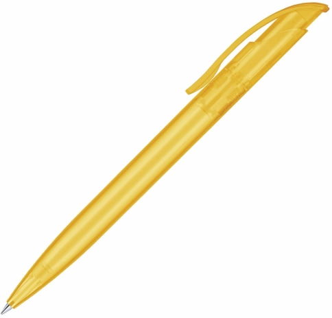 Шариковая ручка Senator Challenger Frosted, жёлтая фото 2