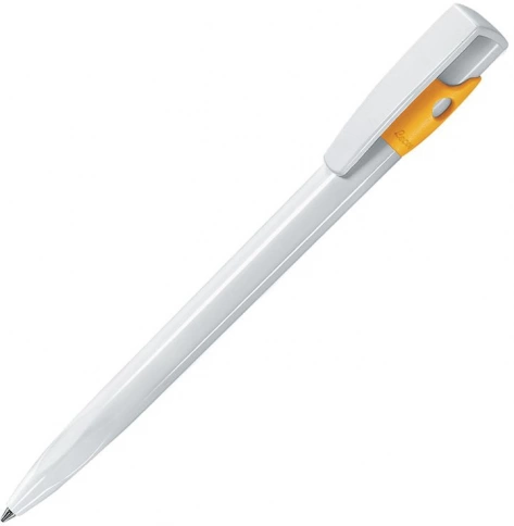 Шариковая ручка Lecce Pen Kiki, бело-жёлтая фото 1