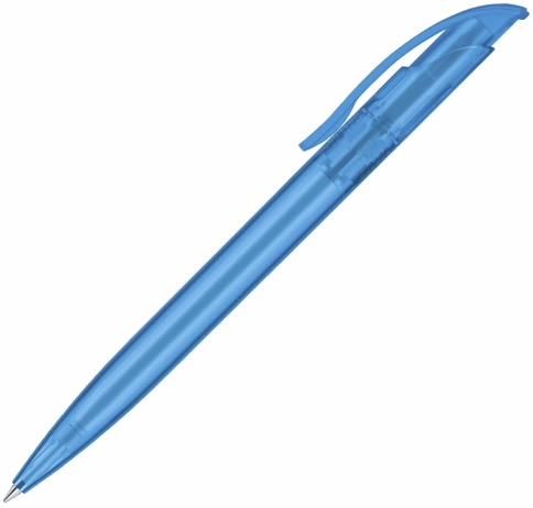 Шариковая ручка Senator Challenger Frosted, голубая фото 2