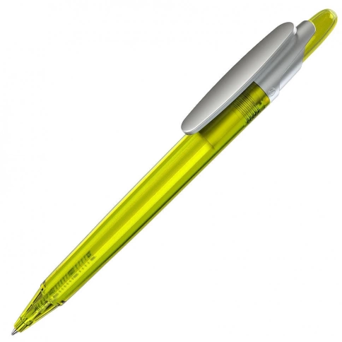 Шариковая ручка Lecce Pen OTTO FROST SAT, жёлтая с серебристым фото 1