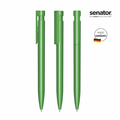 Шариковая ручка Senator Liberty Polished, зелёная фото 2