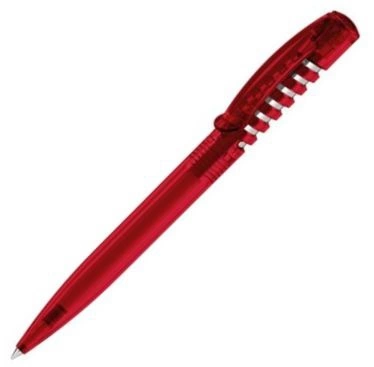 Шариковая ручка Senator New Spring Clear, красная фото 1
