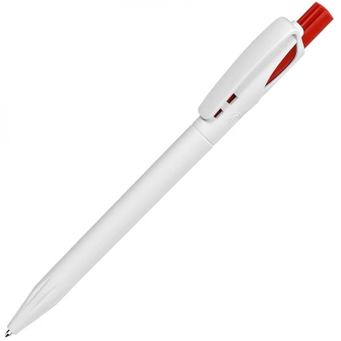 Шариковая ручка Lecce Pen Twin White, бело-красная фото 1