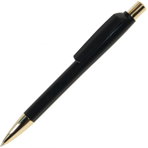 Шариковая ручка MAXEMA MOOD GOLD, черная с золотистым фото 1