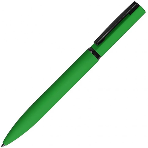 Ручка металлическая шариковая B1 Mirror Black, зелёная фото 1