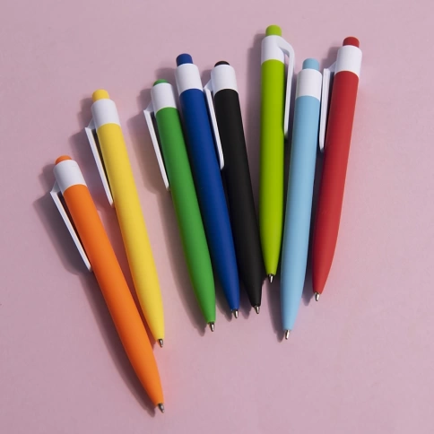Ручка пластиковая шариковая Neopen N16, жёлтая фото 5