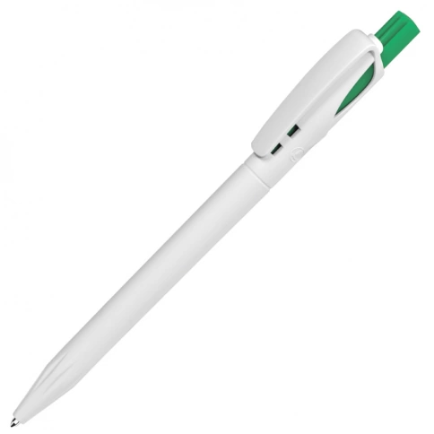Шариковая ручка Lecce Pen TWIN WHITE, бело-зелёная фото 2