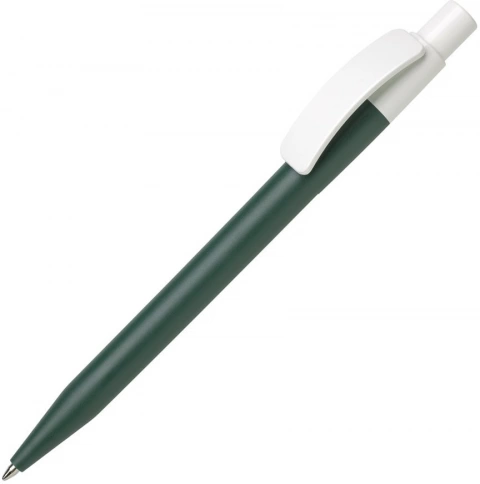 Шариковая ручка MAXEMA PIXEL, темно-зеленая с белым фото 1