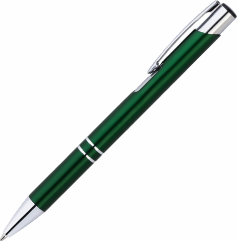Ручка металлическая шариковая Vivapens KOSKO PREMIUM, зелёная фото 2