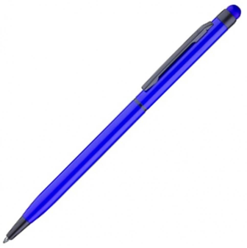 Ручка металлическая шариковая B1 Touchwriter Black, синяя фото 1