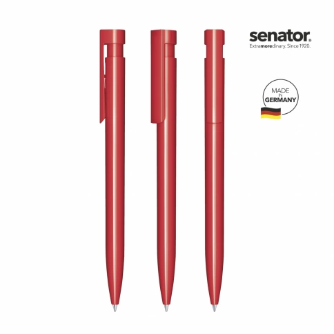 Шариковая ручка Senator Liberty Polished, красная фото 2