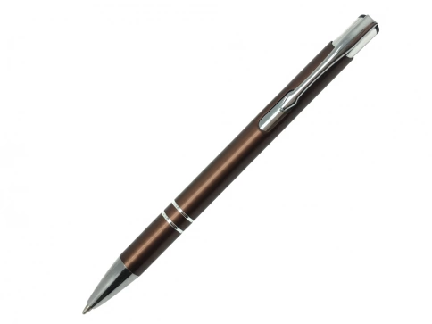 Ручка металлическая шариковая Z-PEN, COSMO, коричневая фото 3
