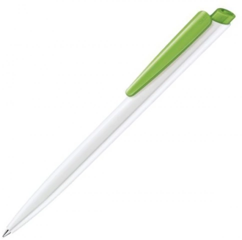 Шариковая ручка Senator Dart Basic Polished, белая с зелёным фото 1