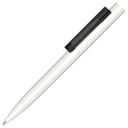 Шариковая ручка Senator Headliner Polished Basic, белая с чёрным фото 1