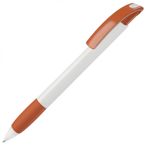 Шариковая ручка Lecce Pen NOVE, бело-оранжевая фото 1