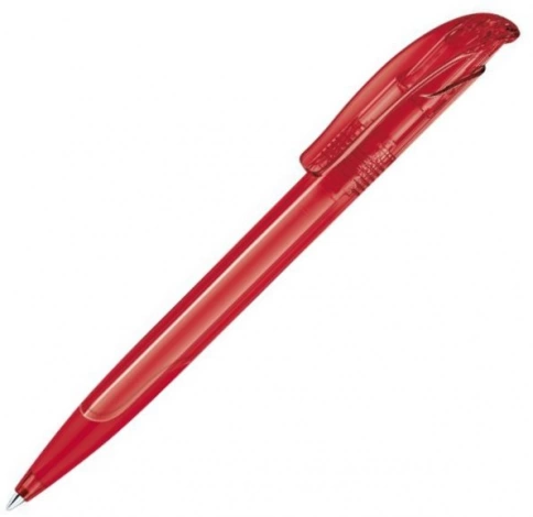 Шариковая ручка Senator Challenger Clear Soft, тёмно-красная фото 1