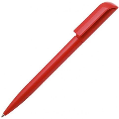 Ручка пластиковая шариковая Carolina Solid, красная фото 1